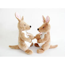 Factory Wholesale Soft Animal Stuffed Kangaroo Plush Toy
